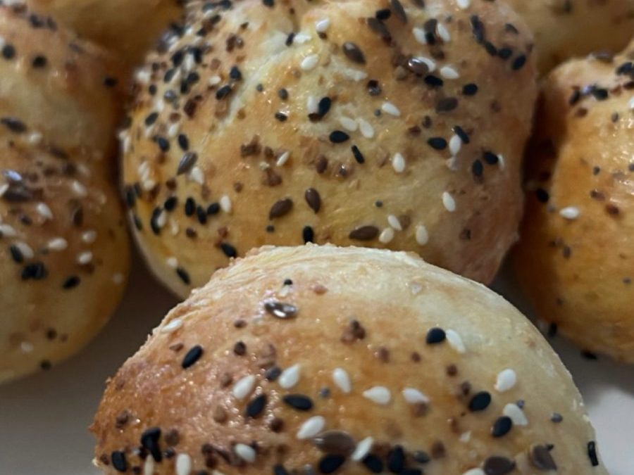 Receta de Bagels con Yogur Griego (sin levadura)